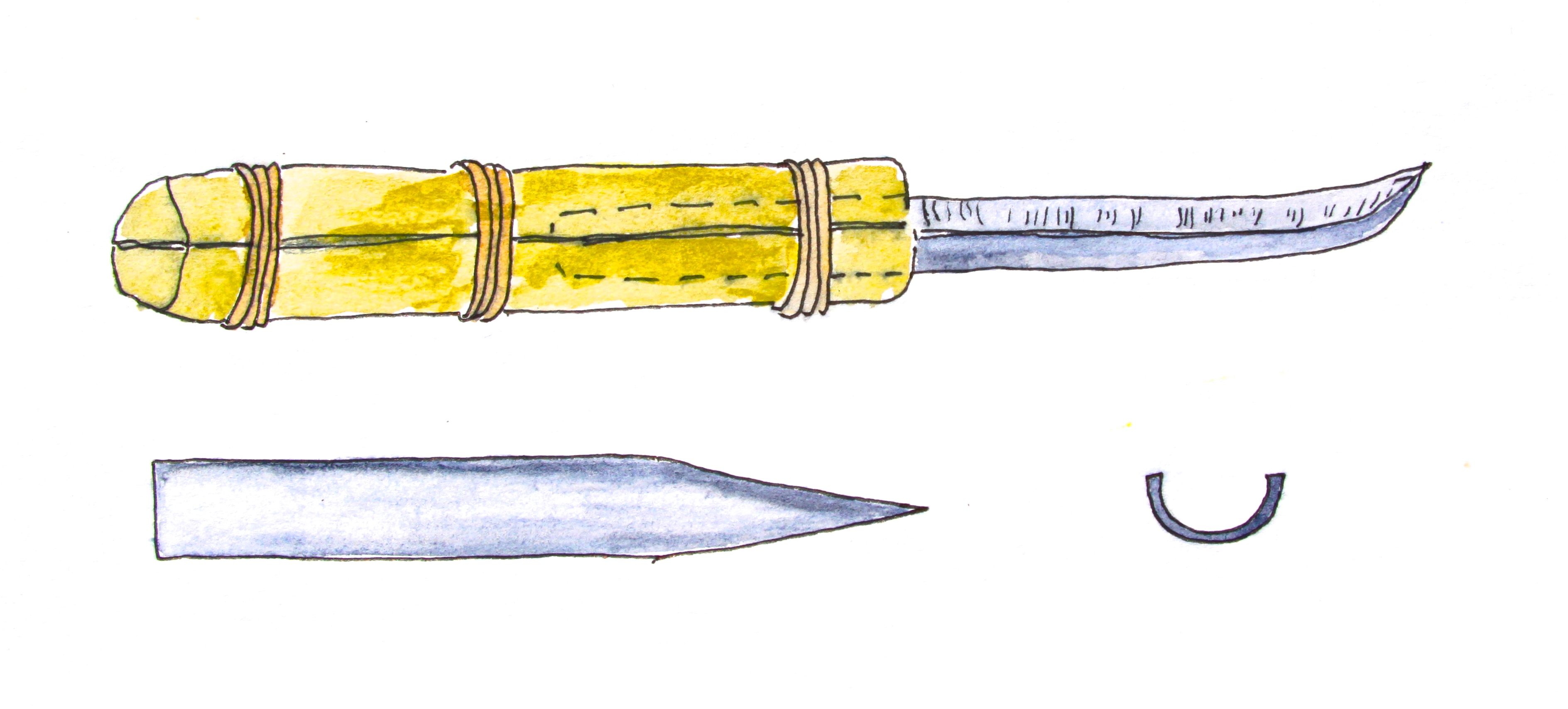 NATIVE-BOAT BUILDING TOOLS