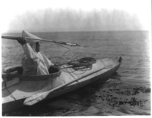 NATIVE-KAYAK HUNTER WITH SPEAR - Curtis