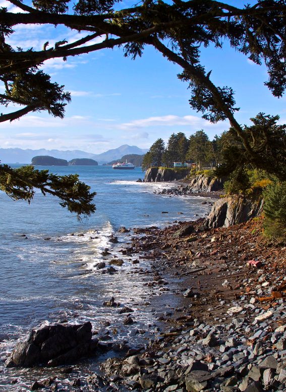 SC-AK FERRY AND SHORELINE