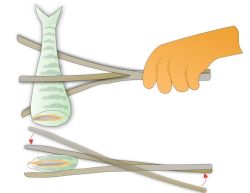 1-ILLLUST-COOKING STICK TONGS